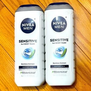 NWT Set of 2 Sensitive Nivea for Men